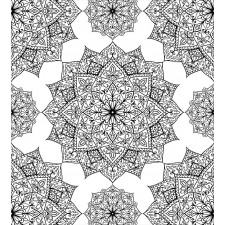 Eastern Mosaic Patterns Duvet Cover Set