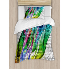 Colorful Retro Duvet Cover Set