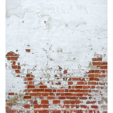Aged Vintage Brick Wall Duvet Cover Set