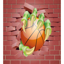 Basketball Cartoon Duvet Cover Set