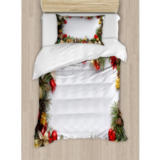 Garland Frame Noel Art Duvet Cover Set