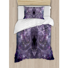 Space Cosmos Hearts Duvet Cover Set