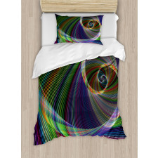 Spiral Motion Duvet Cover Set