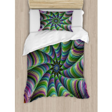 Flower Floral Forms Duvet Cover Set