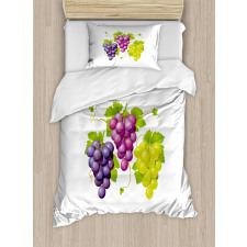 Ivy Burgundy Region Duvet Cover Set