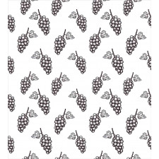 Sketchy Summer Fruits Duvet Cover Set