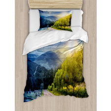 Moon and Sun View Duvet Cover Set