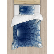 Digital Print of Tunnel Duvet Cover Set