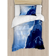 Contrasting Sky View Duvet Cover Set