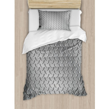 Diamond Plate Effects Duvet Cover Set