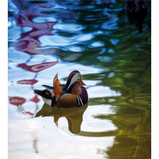 Chinese Ducks in River Duvet Cover Set