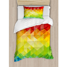 Triangle Daimond Duvet Cover Set