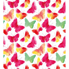 Watercolor Butterflies Duvet Cover Set