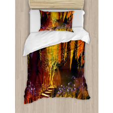 Imaginary Forest View Duvet Cover Set