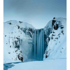 Mountains with Snow Duvet Cover Set