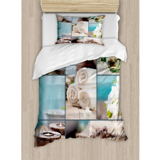 Collage Flowers Duvet Cover Set