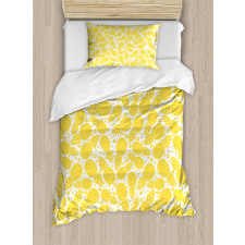 Pineapple Fruit Duvet Cover Set