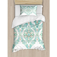 Vintage Floral Boho Duvet Cover Set