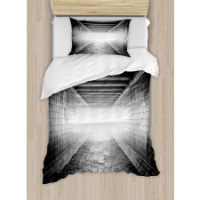 Dark Nİght Tunnel Duvet Cover Set