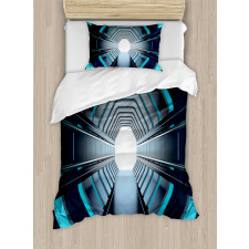 Lunar Moon Scene Duvet Cover Set