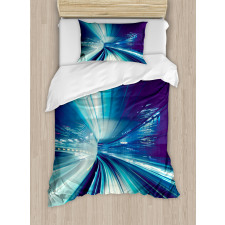 Tokyo at Night Duvet Cover Set