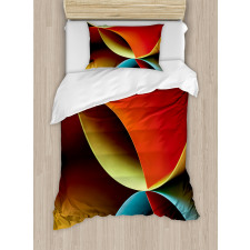 Graphic Colored Duvet Cover Set