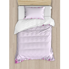 Floral Petals in Spring Duvet Cover Set