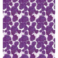 Allium Flower Petals Duvet Cover Set