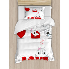 Puppy His Hers Duvet Cover Set