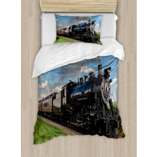 Countryside Train Duvet Cover Set