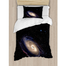 Spiral Space Universe Duvet Cover Set