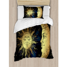 Moon and Sun Duvet Cover Set