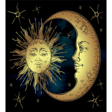 Moon and Sun Duvet Cover Set