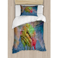 Visual Modern Energy Duvet Cover Set