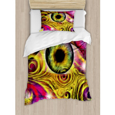 Hippie Vivid Color Duvet Cover Set