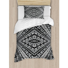 Triangle Diamon Form Duvet Cover Set