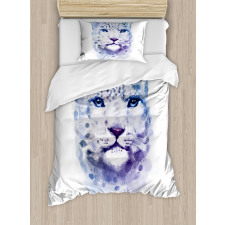 Leopard Wild Cat Duvet Cover Set