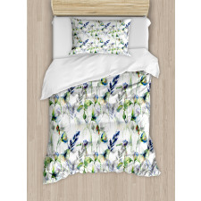 Pea Blossom Design Duvet Cover Set