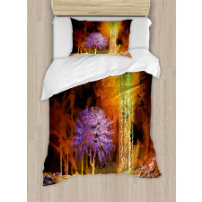 Digital Tropic Exotic Duvet Cover Set