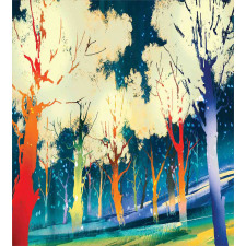 Trees Fiction Forest Duvet Cover Set