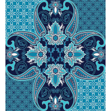 Floral Paisley Bohemic Duvet Cover Set