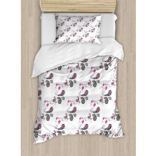 Abstract Ivy Patterns Duvet Cover Set