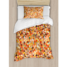 Abstract Vibrant Motif Duvet Cover Set