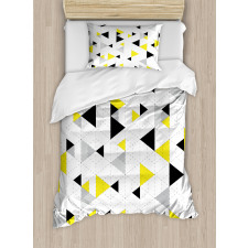 Diamond Motives in Mosaic Duvet Cover Set