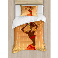 Vintage Art Duvet Cover Set