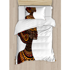 Exotic Totem Mask Duvet Cover Set