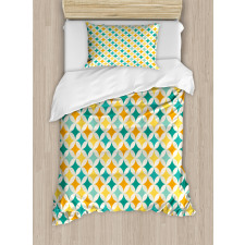 Abstract Circle Cube Duvet Cover Set