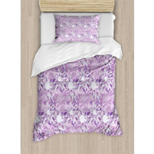 Digital Floral Design Duvet Cover Set