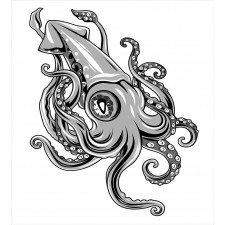 Animal Cuttlefish Sea Duvet Cover Set