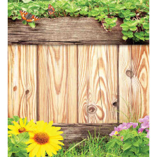 Garden Fence Butterfly Duvet Cover Set